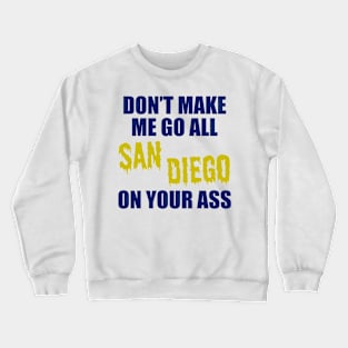 San Diego Football Crewneck Sweatshirt